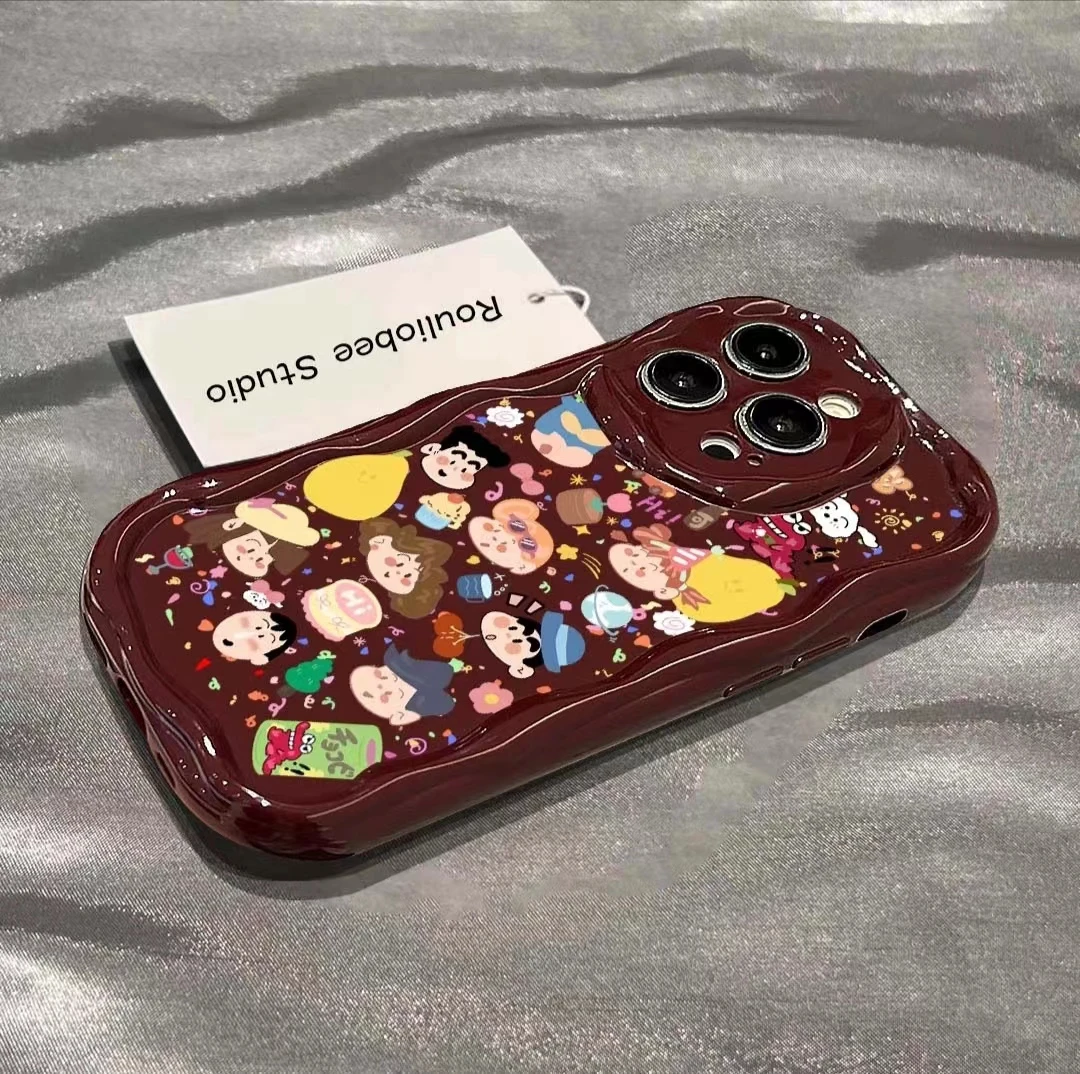 小新涂鸦适用苹果15pro14手机壳iphone13/12女11华为vivo小米oppo