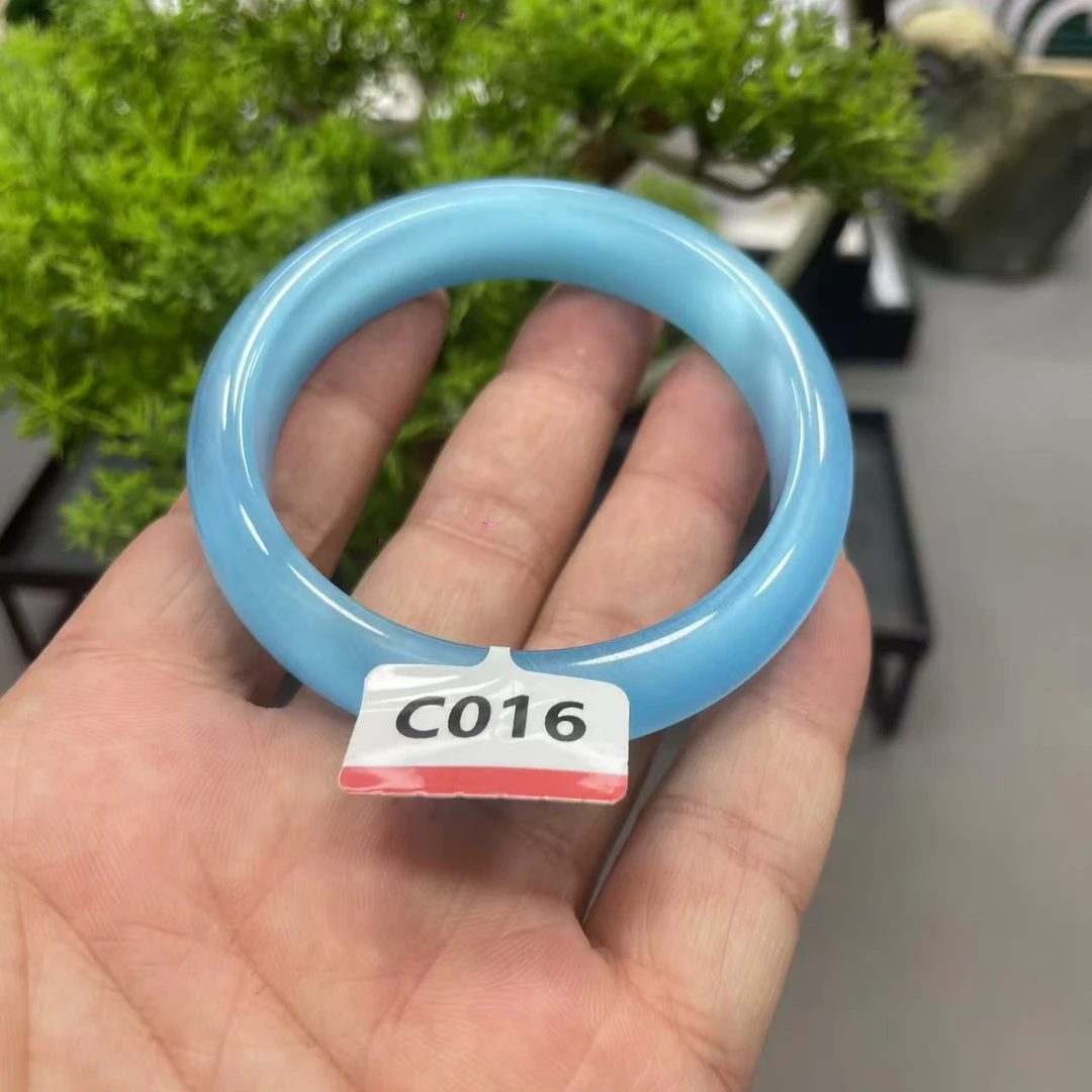 【繁花如梦】C016海蓝宝手镯