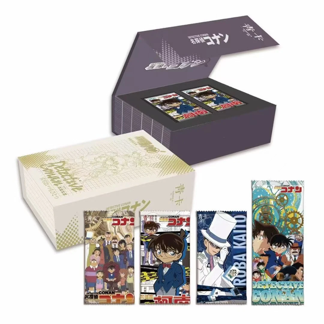 （安子浮浮）青卡文创名侦探柯南系列收藏卡牌盲盒（默认代拆）