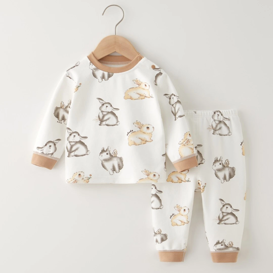 婴儿套装四季+夹棉卡通套装