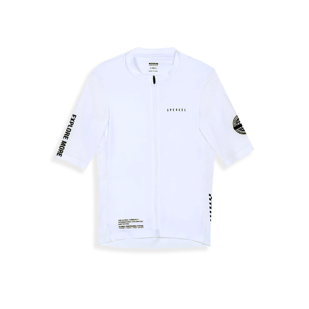 spexcel速湃 夏季薄款防晒透气短袖骑行服 男 女时尚速干训练