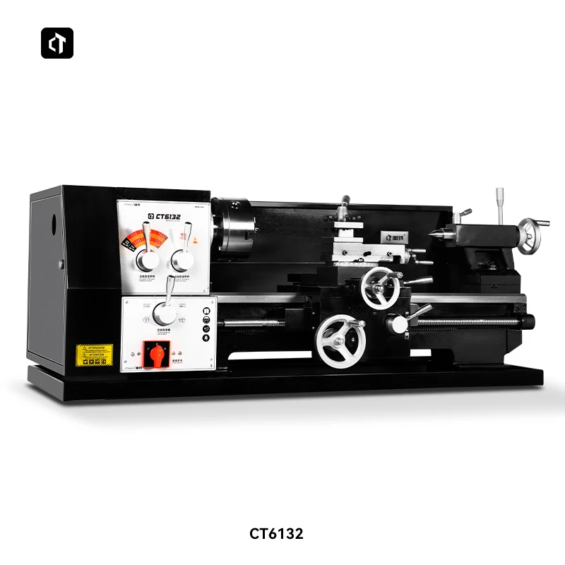 呲铁新品CT6132台式车床家用车床工业级小型车床木工车床金属车床