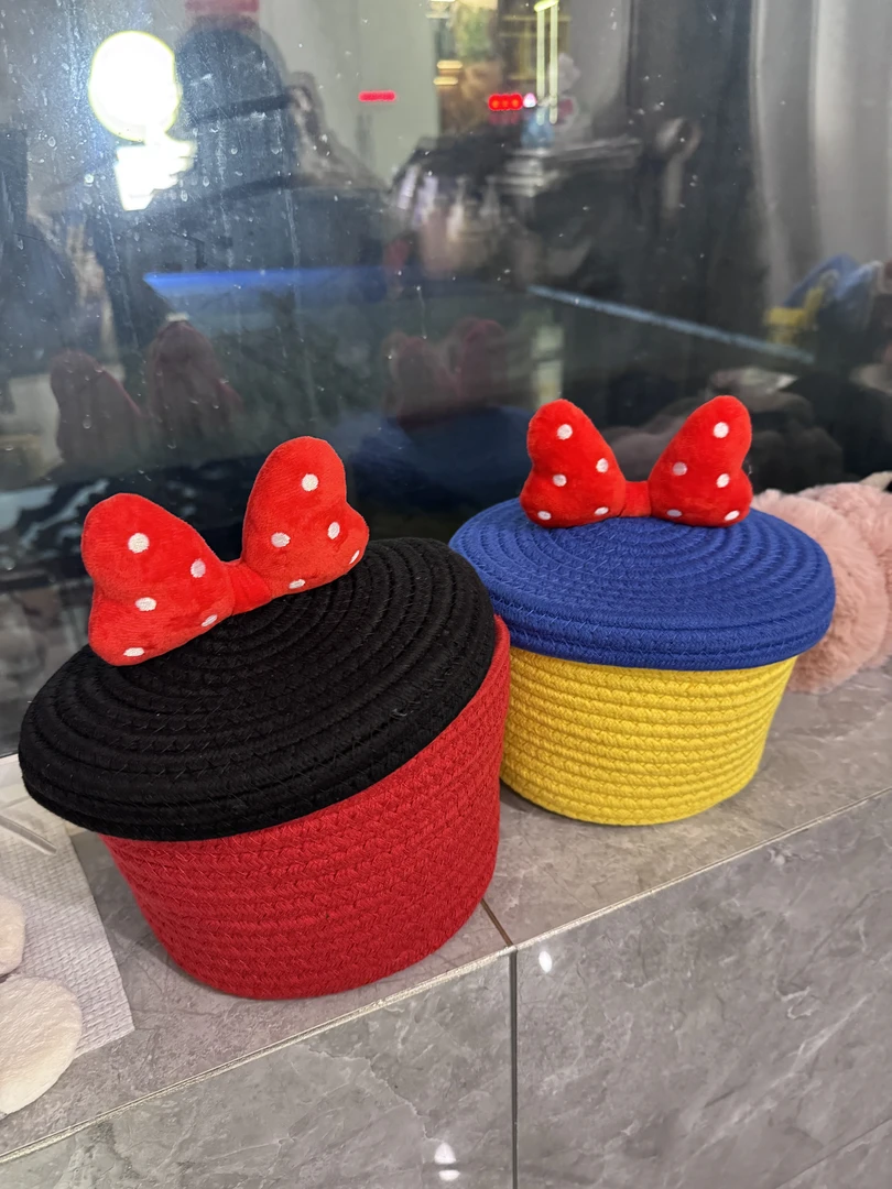 可爱收纳筐一个颜色随机