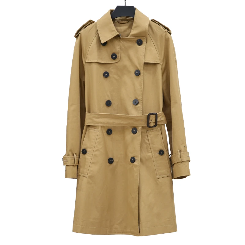 【吴姐定制】M10970 女款时尚潮流风衣