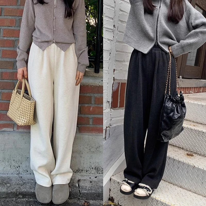 一三良品小个子 热卖1w+的糯米裤返场啦！加厚加绒！新色来了T3A49