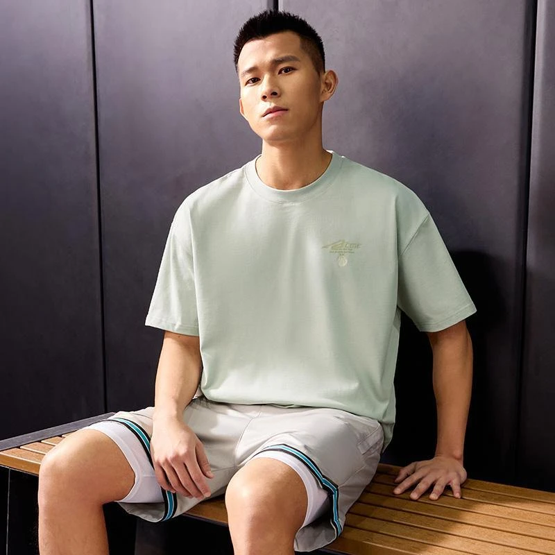 直播361ACME运动t恤男2024夏季新款男士宽松透气篮球服轻薄运动服