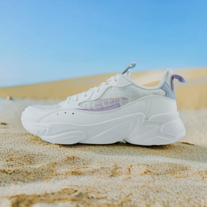 【线下299】361跑步鞋女款2025新款户外休闲防滑登山鞋透气网面跑鞋