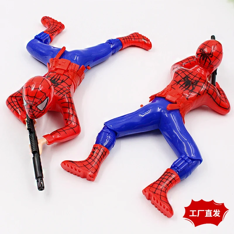 蜘蛛侠爬兵会在地上爬的玩具宝宝学爬行电动有声会动爬娃逗娃生日