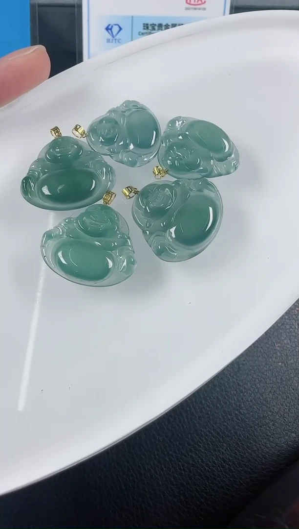 【闪购商品】翡翠颈饰18K金镶嵌多样性发货一件发货