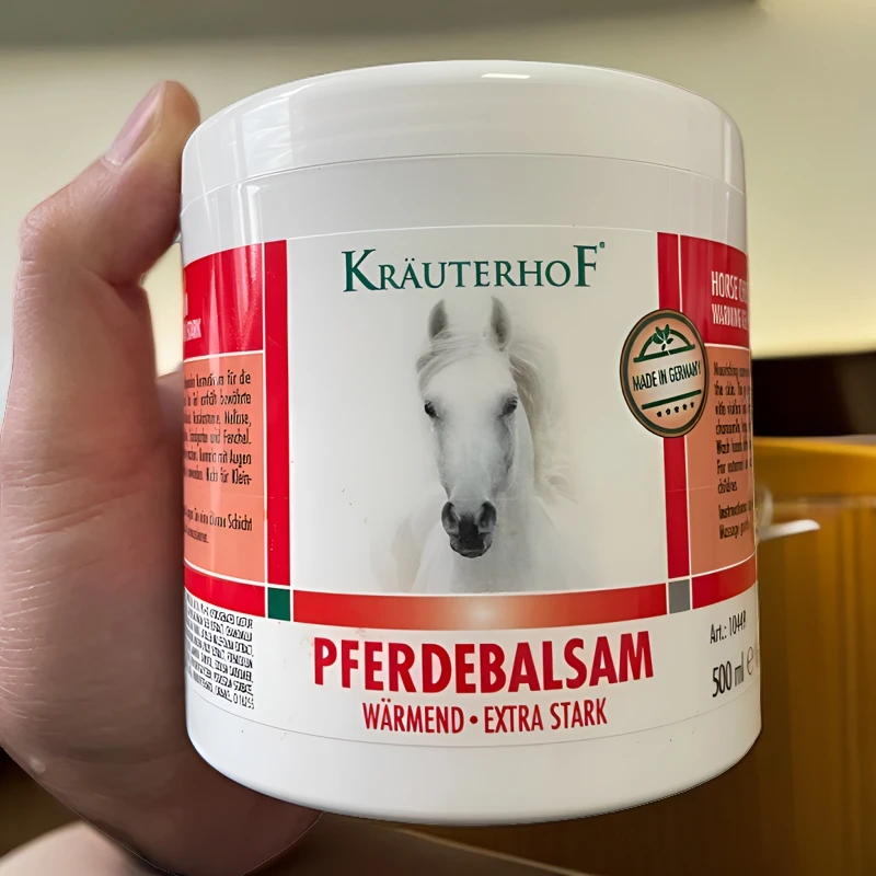 krauterhof德国原装七叶庄园马栗舒缓凝胶瓶装500ml正品马栗膏女