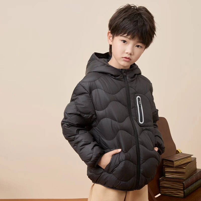 歌瑞家（greatfaly）儿童轻薄羽绒服秋季新款男童装小童中大童