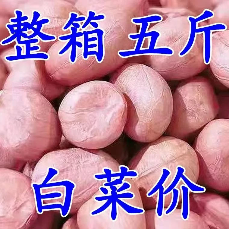 【新店开业】现剥优质花生米大颗粒新鲜粉皮白沙花生仁手工挑选花生