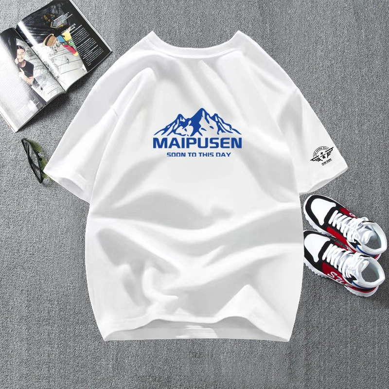 法国潮牌短袖t恤男夏季中国风潮流宽松纯棉半袖国潮男装全棉体恤