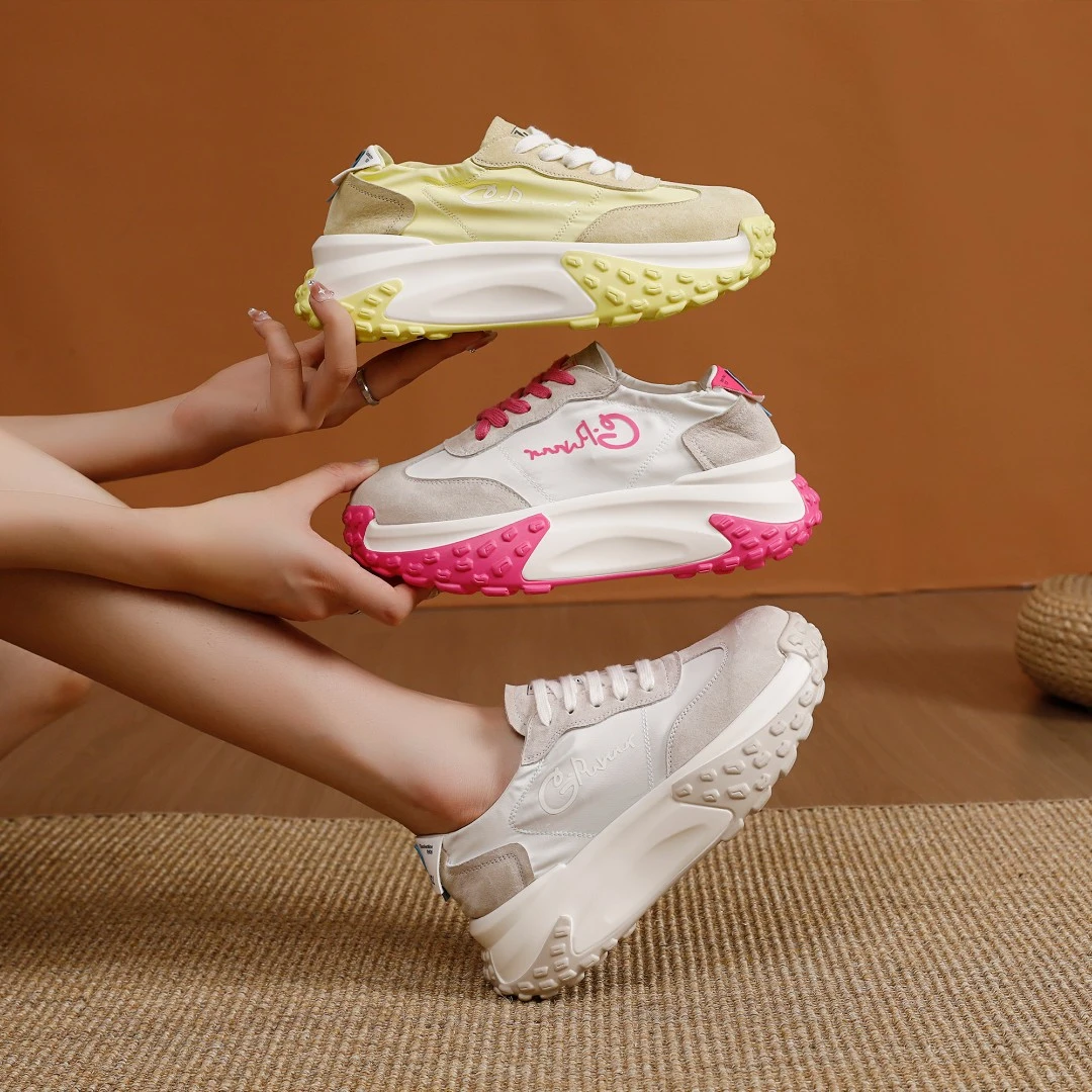 IG/IG断码现货增高6CM2025春夏休闲风厚底高能感百搭时尚女鞋2835