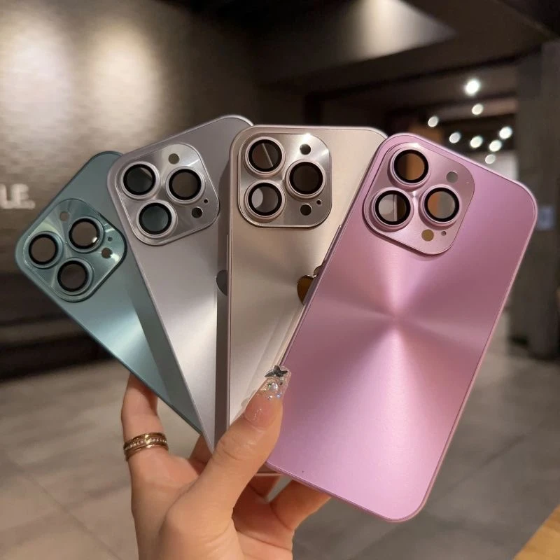 苹果15/14/13/12/11自带镜头膜极光高级壳iphone14promax手机壳