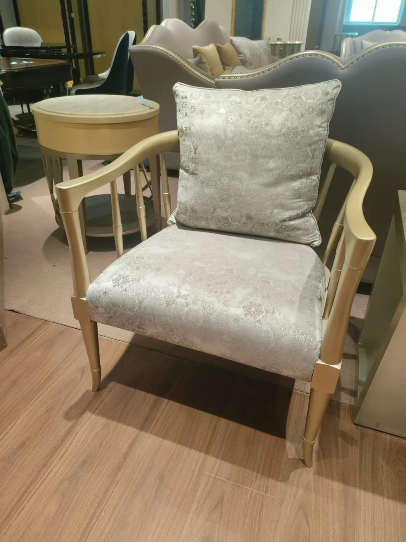 精艺家具 欧美风格303休闲椅经典永恒风格  卧室客厅休闲沙发椅