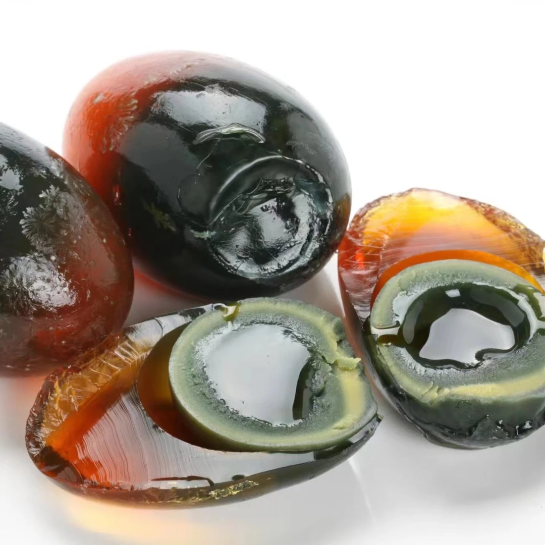 湖北仙桃特产鸭歌歌溏心皮蛋20枚简装营养健康去壳即用