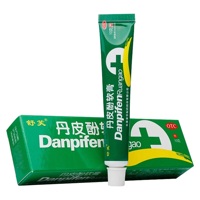 舒笑丹皮酚软膏10g抗过敏药有消炎止痒作用用于各种湿疹皮炎皮肤瘙痒蚊臭虫叮咬红肿等各种皮肤疾患过敏性鼻炎和防治感冒