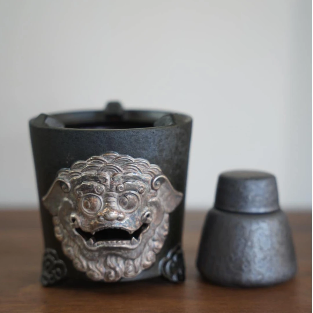 宽窄.灰念-汉青釉-纳祥酒精炉 煮茶炉围炉煮茶煮水炉家用茶具茶器