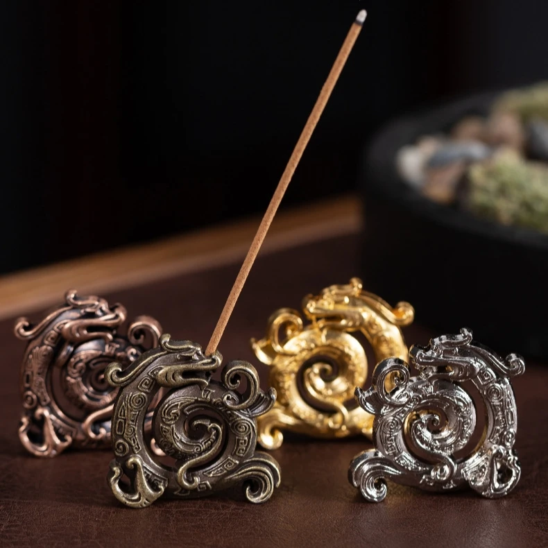 宽窄.龙腾盛世-香插盘 龙香插线香插家用室用熏香禅意摆件线香座