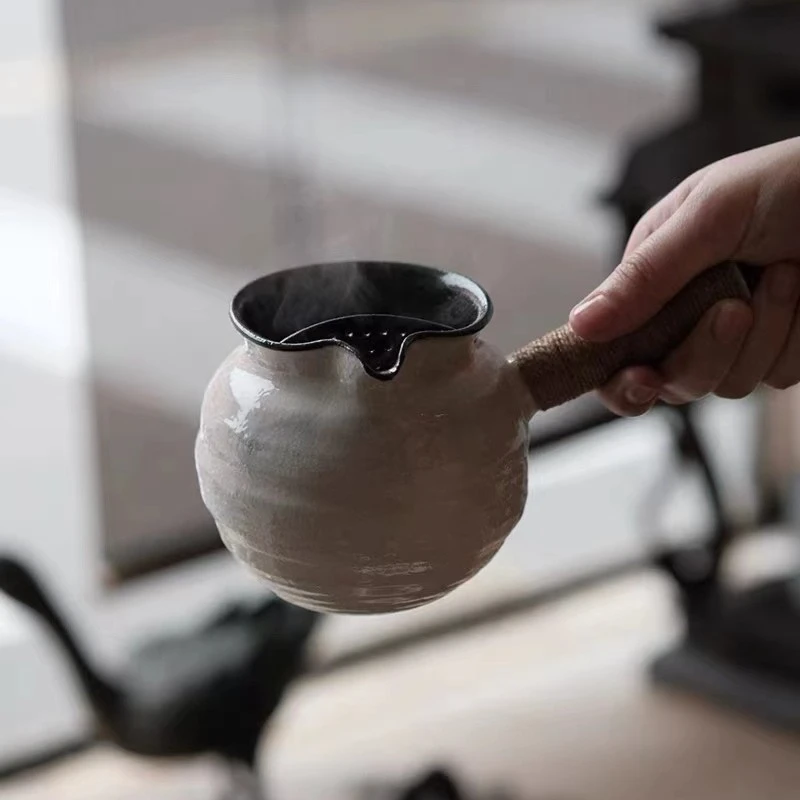 宽窄.半斋-小白烤罐 家用茶具烤奶罐烧水壶泡茶壶陶瓷日式茶壶