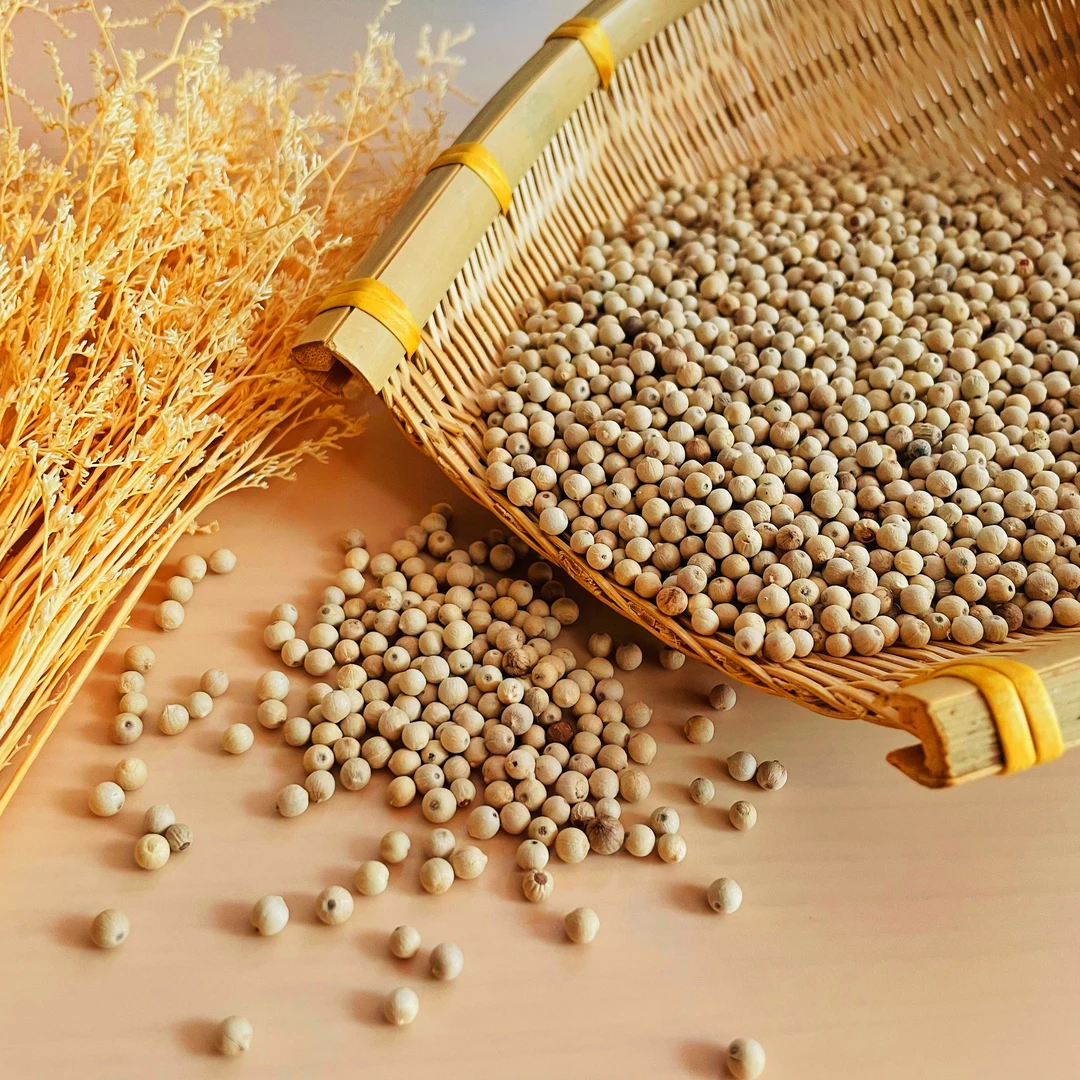 海南本地正宗红土壤白胡椒根胡椒颗粒散装称重磨粉胡椒味香浓