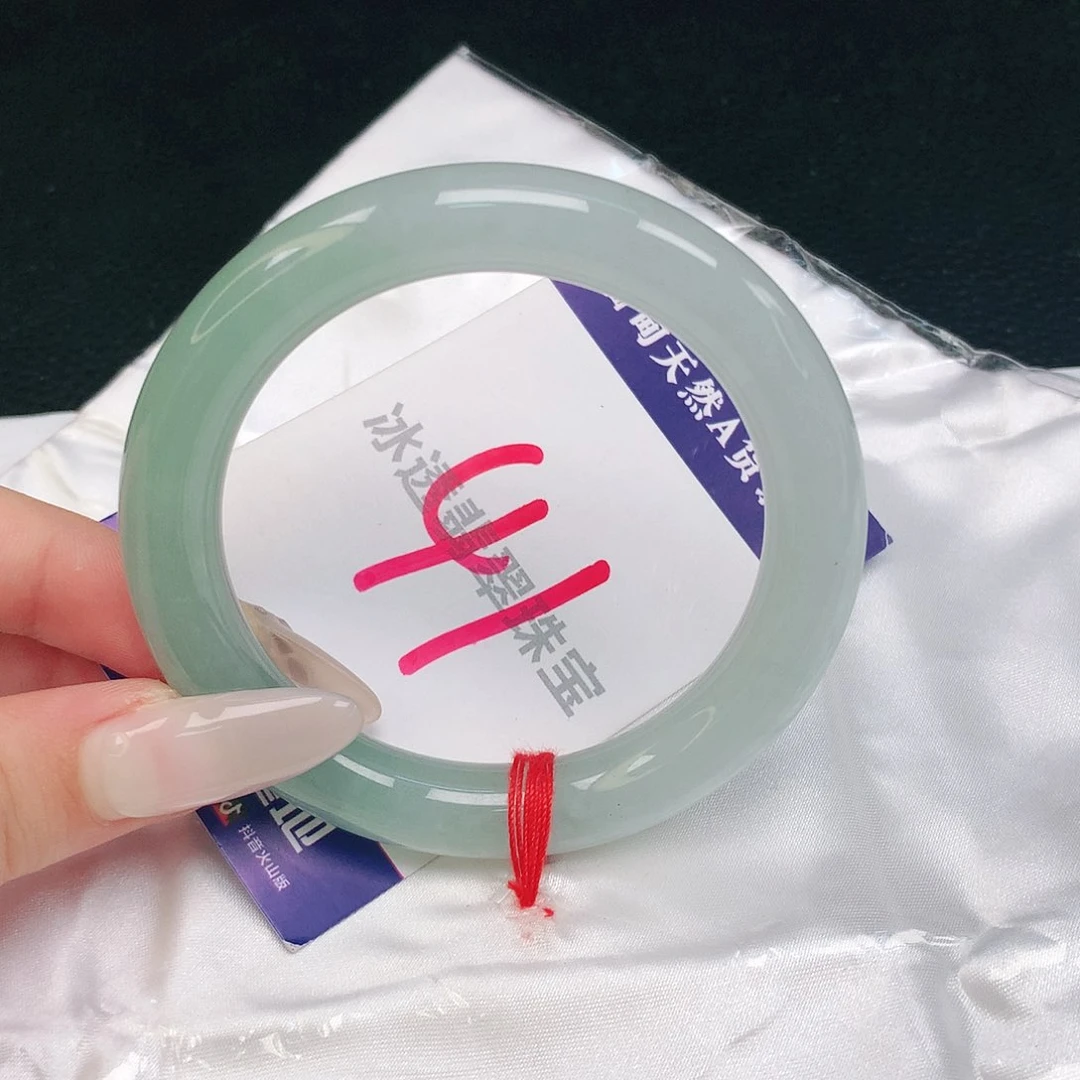 翡翠手镯未镶嵌缅甸天然翡翠a货手镯
