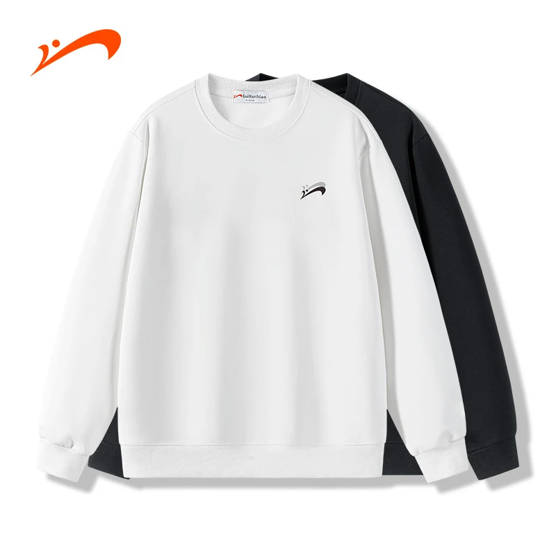 【秋冬上新】贵人鸟新款长袖时尚经典百搭卫衣男宽松潮流上衣女