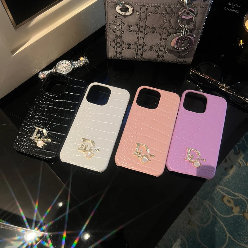 高级感苹果手机壳14promax新款iPhone15防摔13网红女皮纹12个性