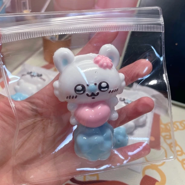 桃心飞鼠-厚奶油手感硅胶捏捏