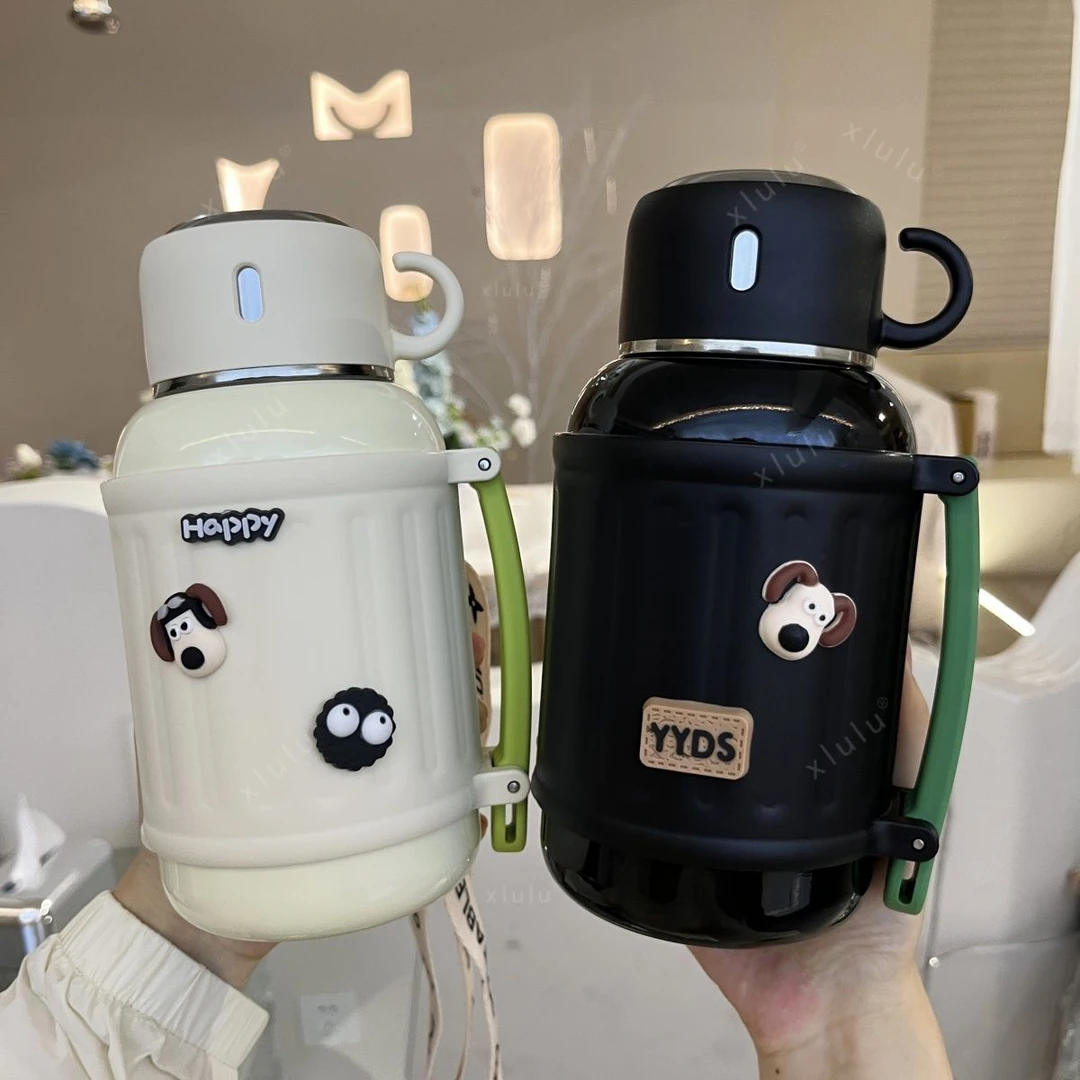 保温杯大容量女生新款高颜值316水杯不锈钢便携杯子学生ins水壶女