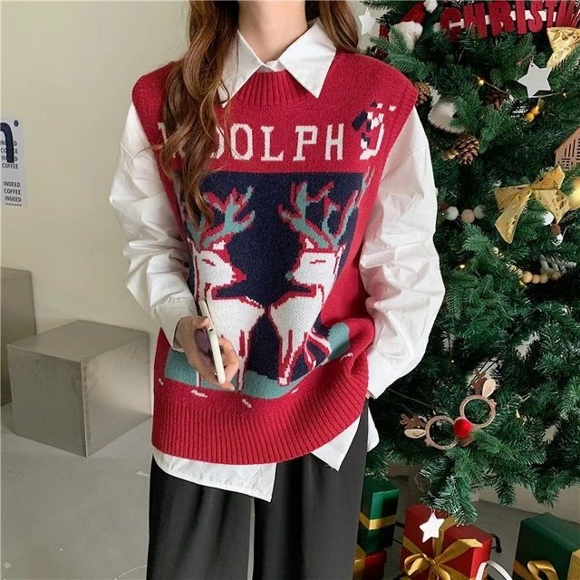 韩版秋冬宽松外穿女棉马甲时尚百搭上衣女