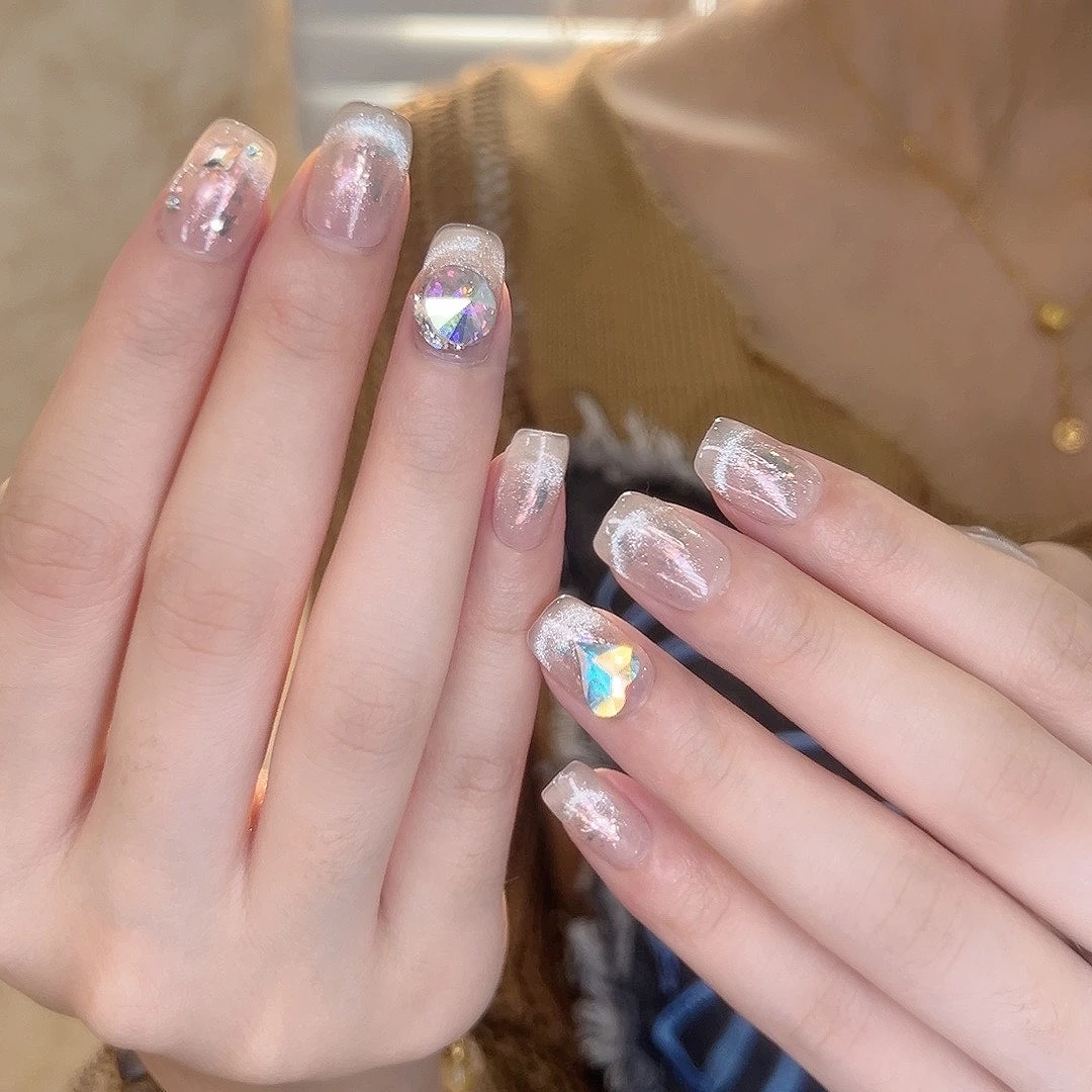 郭小双穿戴甲【幻彩】全华版手工穿戴甲10片盒装-H30332