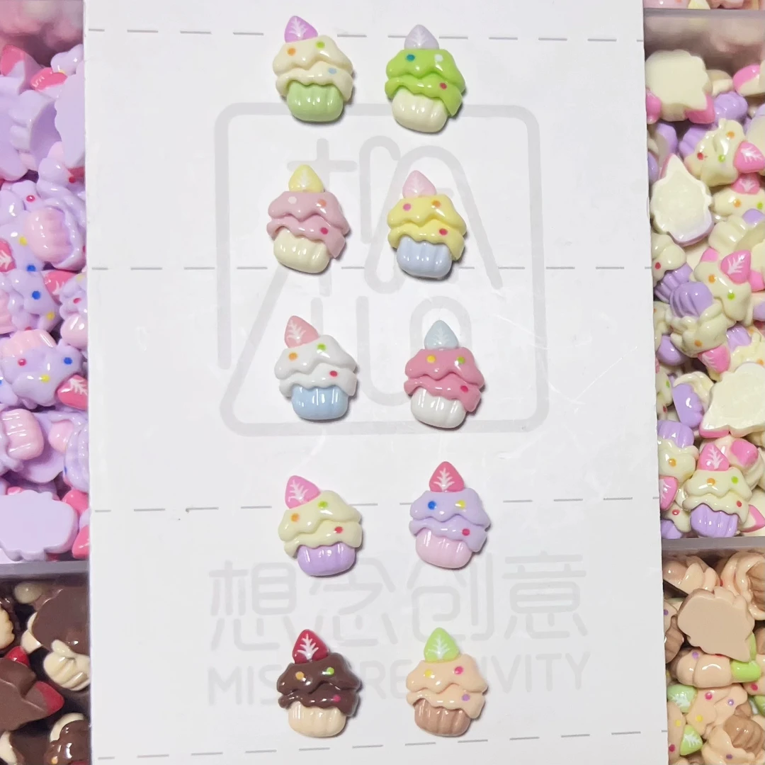 想念（定制）小蛋糕系列迷你树脂饰品配件手作材料发饰奶油胶手机壳