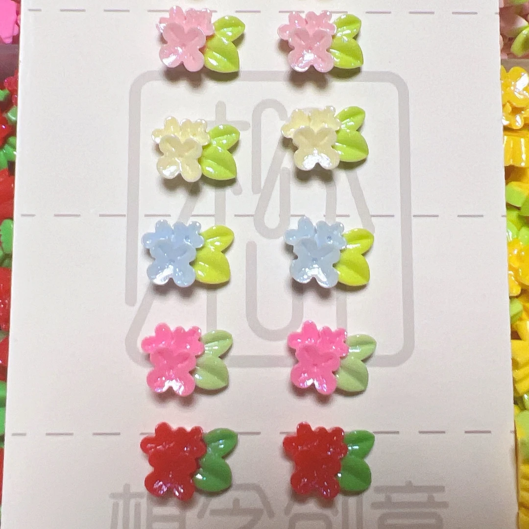 想念定制金粉桂花diy树脂饰品配件挂件发饰品奶油胶材料贴片