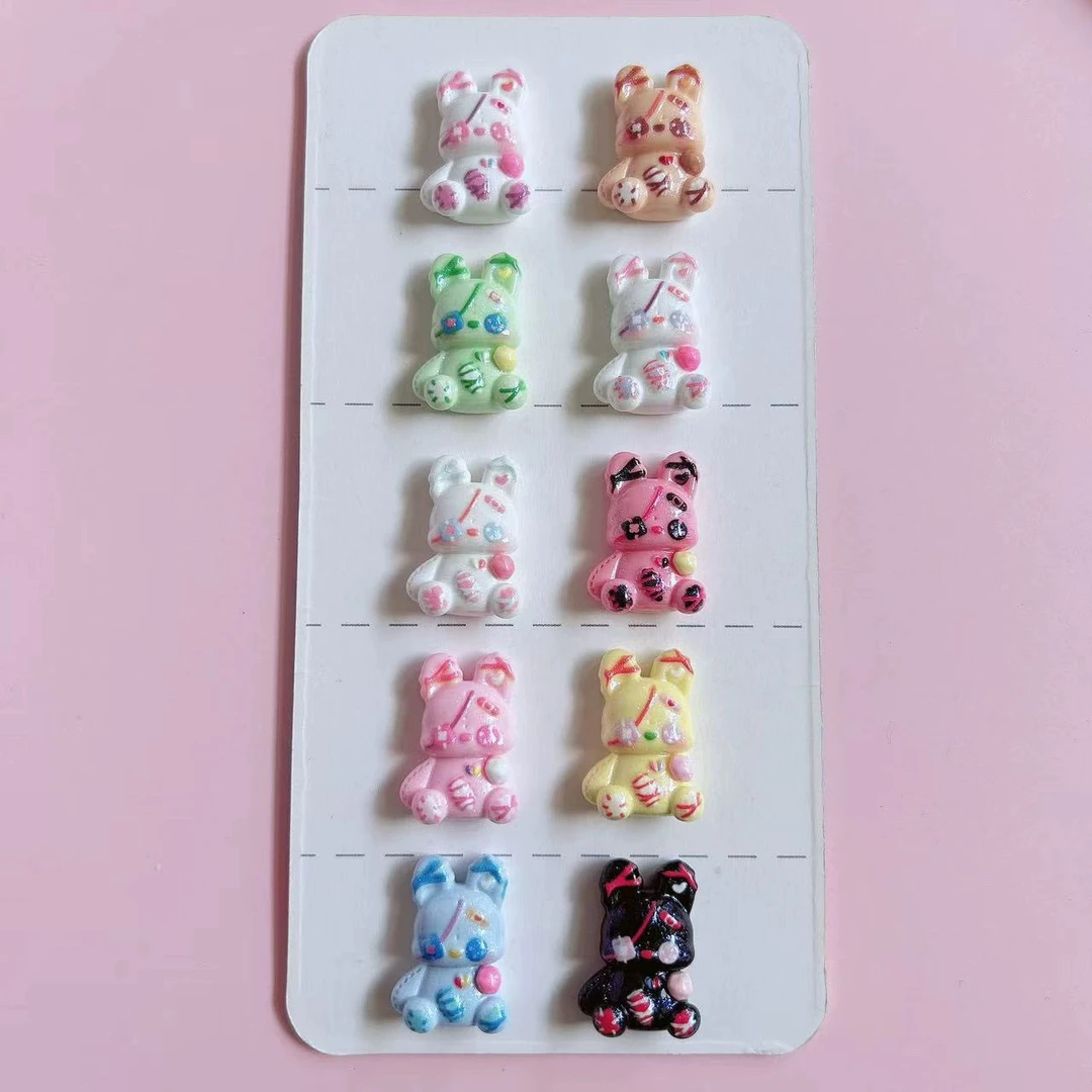 想念金粉蕾丝花边片片diy暴力兔手作发夹胸针发饰奶油胶装饰贴片