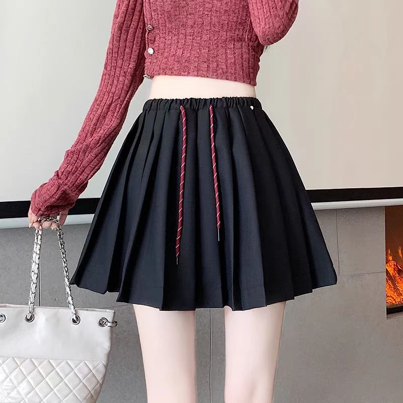 【贺筱姐】设计感时尚洋气百搭显瘦百褶裙半身裙B219款