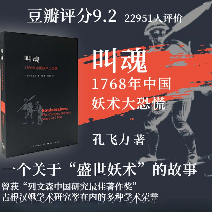 叫魂 1768年中国妖术大恐慌 孔飞力著 大清的政治与社会生活