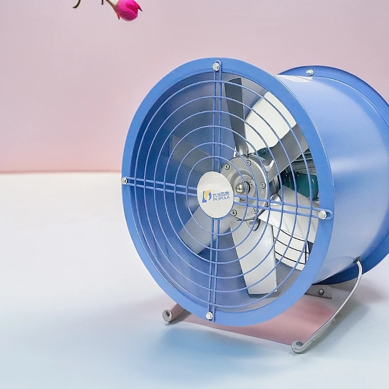 圆筒管道式轴流风机商用抽风商场工厂厨房排气排烟新风机管道风机