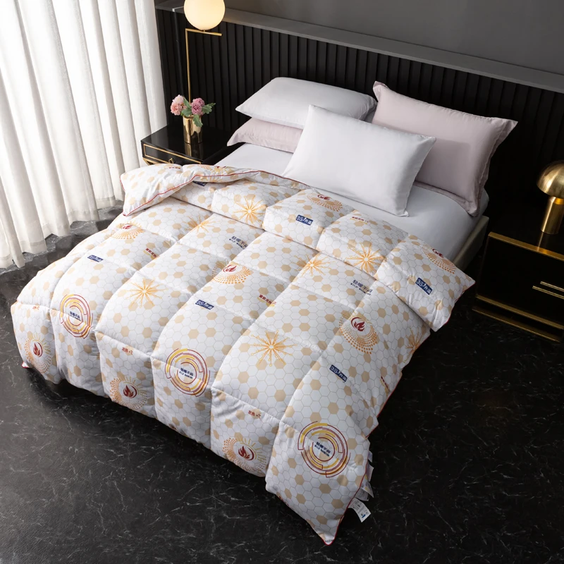 30天试睡！2025秋冬新品黑科技蓄能发热被 科技白系列lf