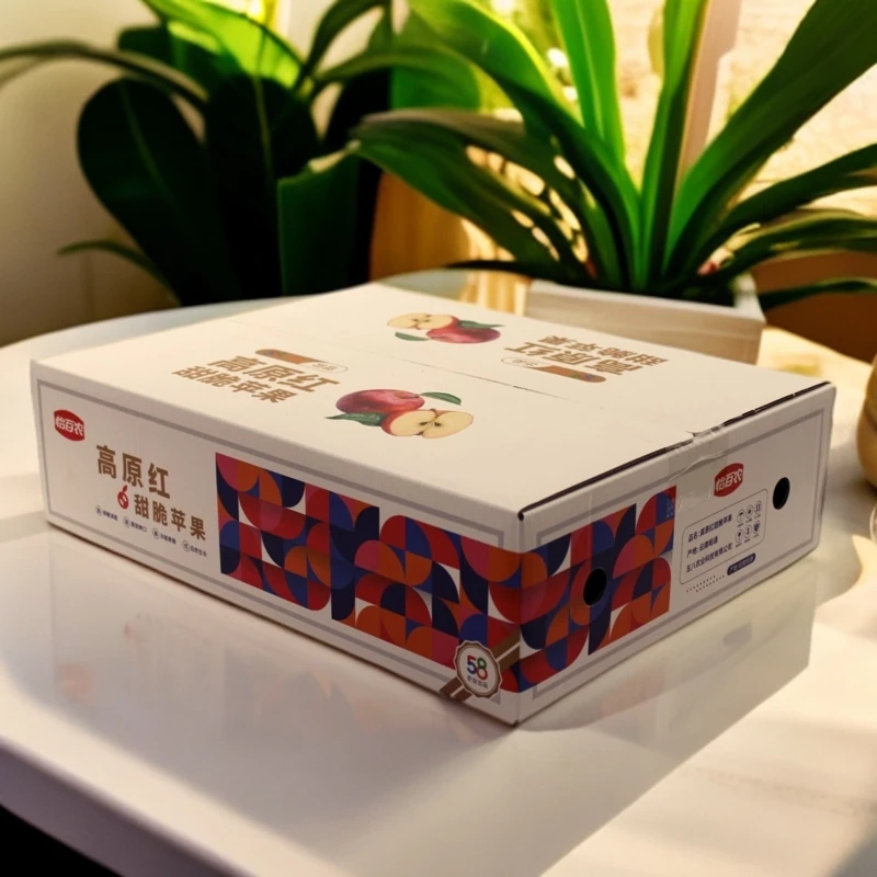 怡百农冰糖心红富士新鲜现摘水果当季脆甜云南昭通苹果整箱包邮