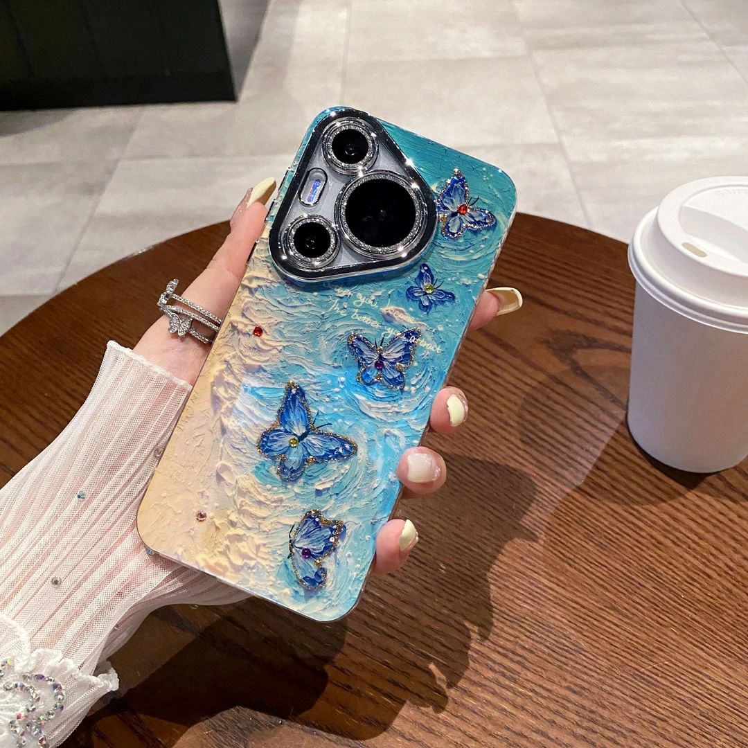 适用华为Pura70pro+手机壳网红简约磨砂保护套创意超薄磁吸壳防摔