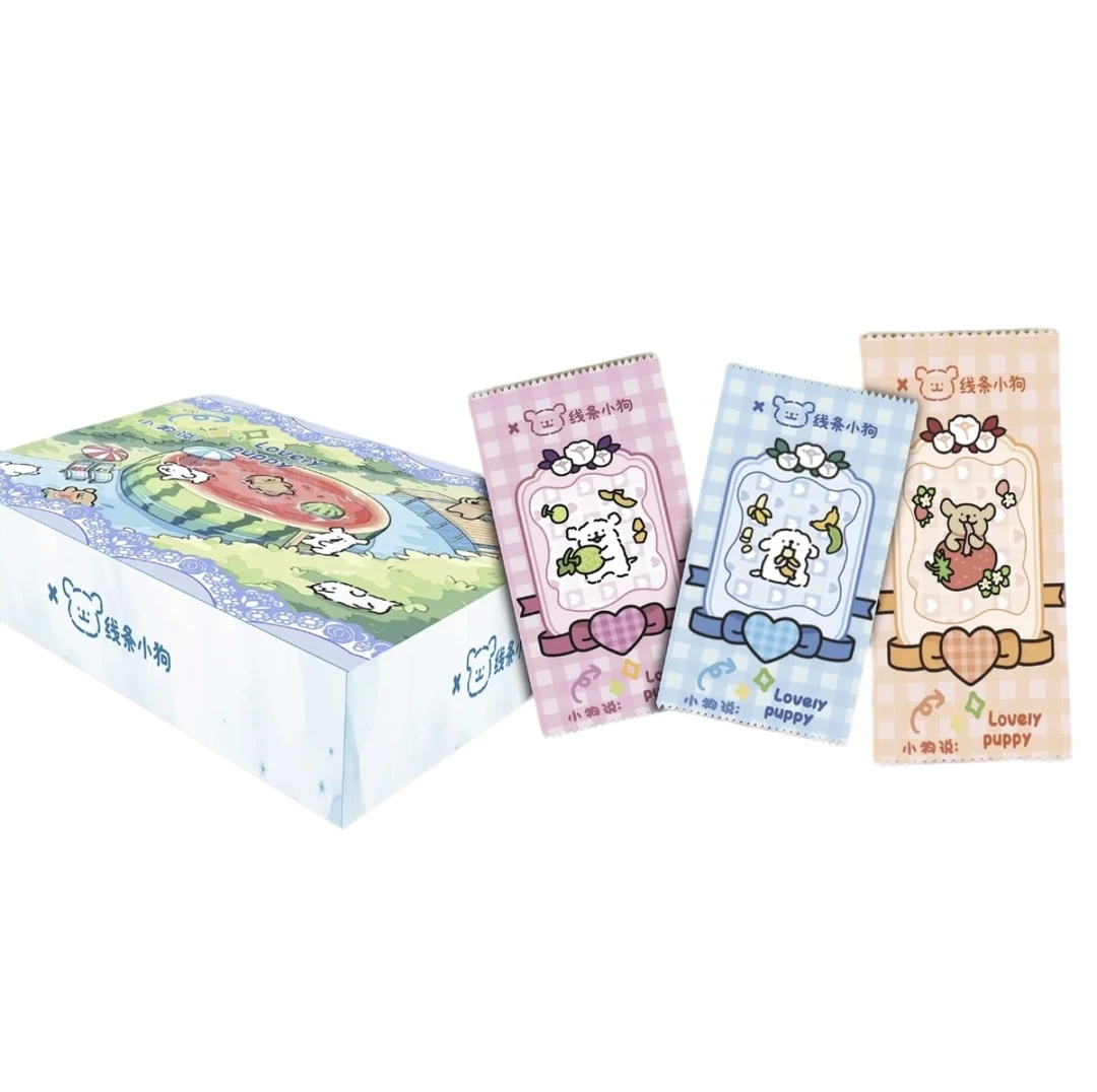 【新人浮浮】颜卡社 线条小狗  二创收藏卡牌盲盒（默认代拆）