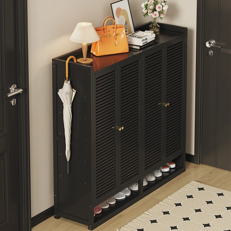 鞋柜家用门口楼道入户门鞋架玄关柜一体大容量室内收纳柜2025新款