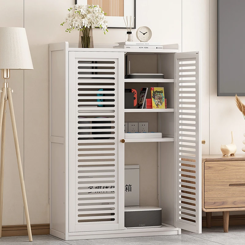 路由器箱遮挡立式弱电柜收纳箱多媒体集线箱遮挡盒装饰地暖遮挡箱