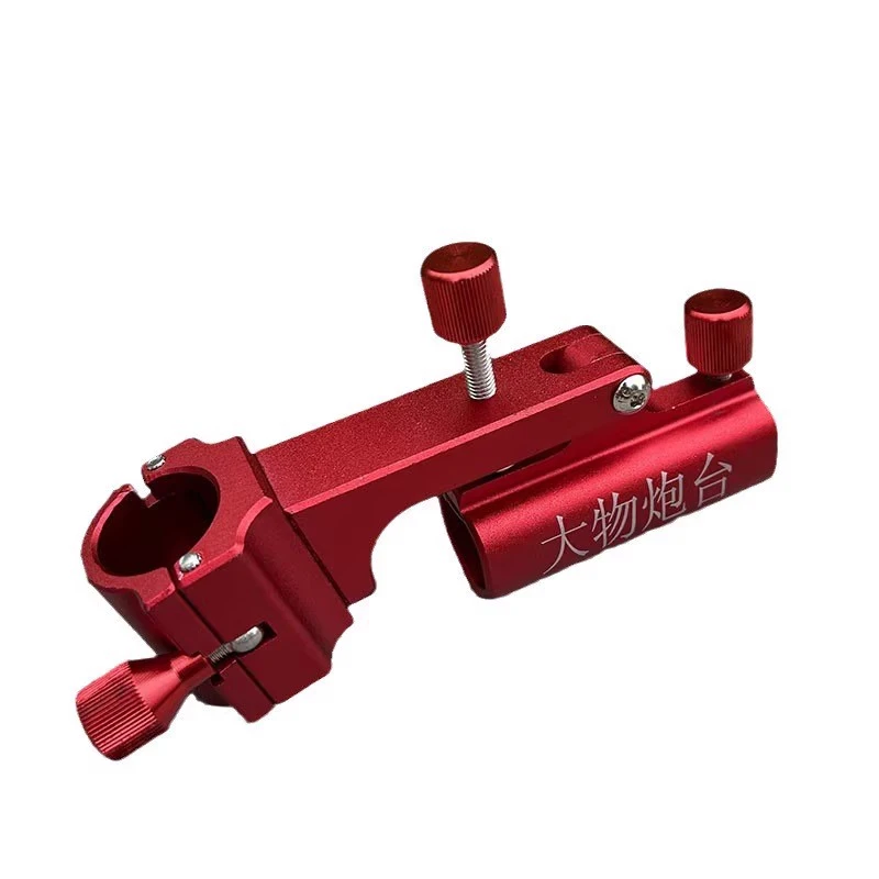 欧式固定钓椅大物炮台架座前置巨物鱼竿杆架长杆鲇竿防风铝镁合金