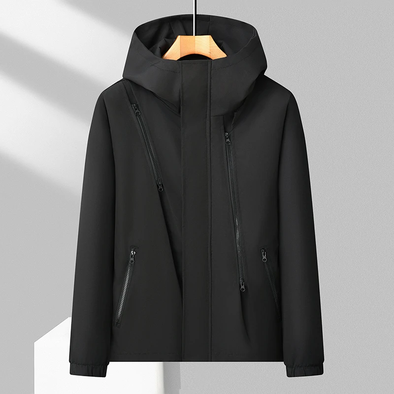 春秋季薄款冲锋衣外套2024新款上衣女男宽松运动机能工装夹克百搭