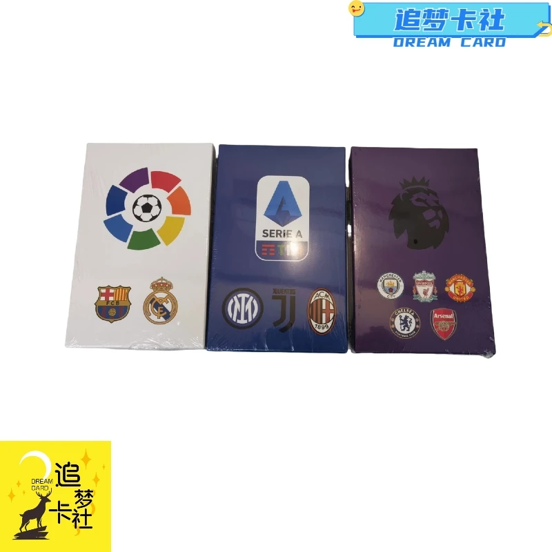 五大联赛足球卡牌盲盒球星卡俱乐部豪门队