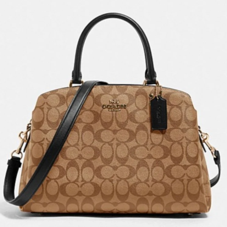 95新 COACH/蔻驰 ls39062-coach戴妃包 约32.5*22*13.5(国内现货）