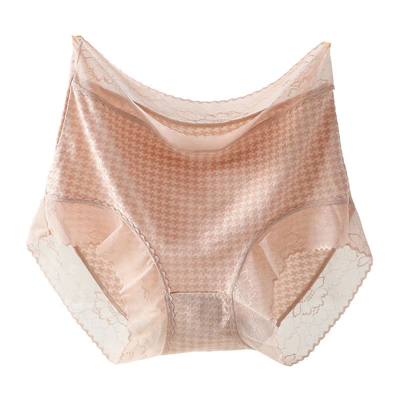 【大码仙女裤】蕾丝女士内裤高腰棉底档